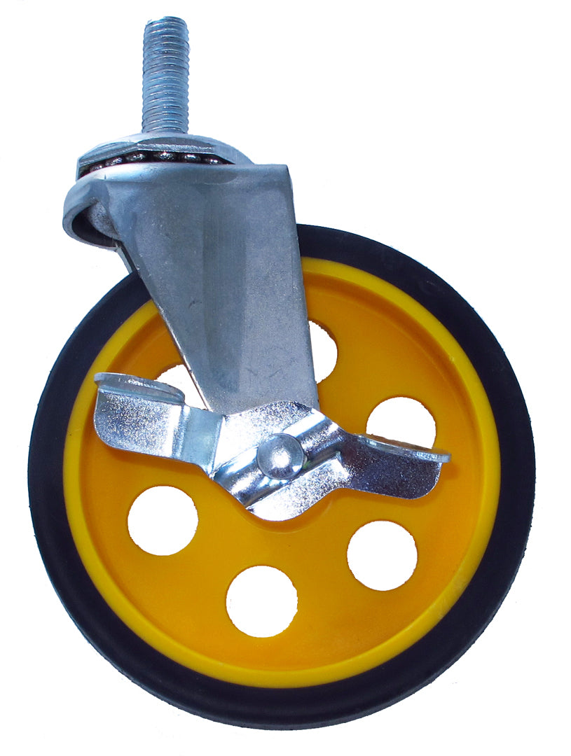 RCSTR5X125 Caster with Brake 5" x 1.25" (2-Pack for R8 & R10)